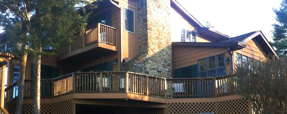 deck staining