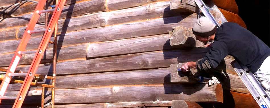 cabin staining
